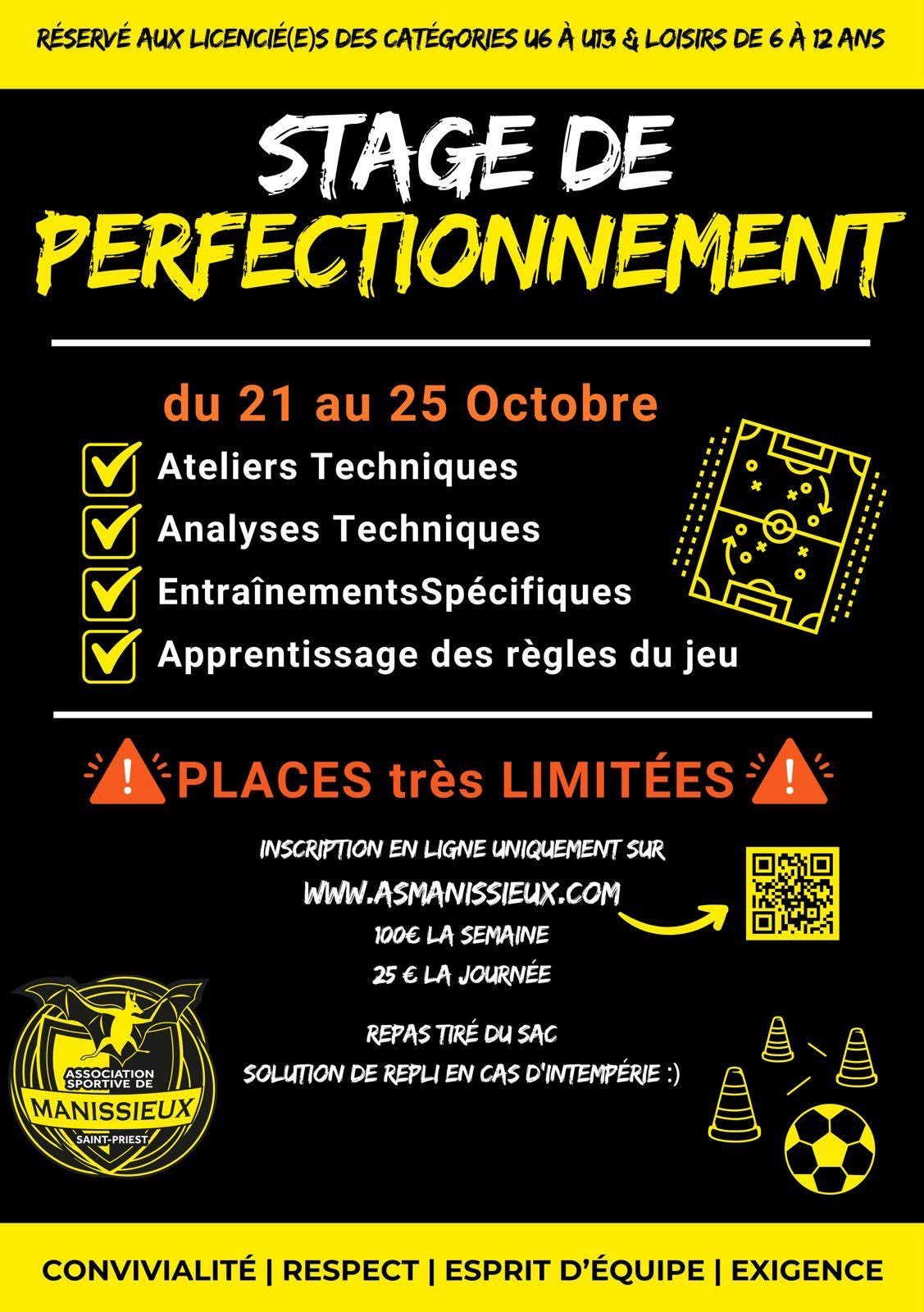 Stage perfectionnement