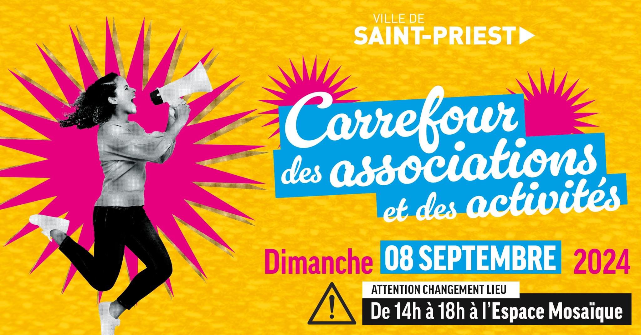 Carrefour des associations ST PRIEST